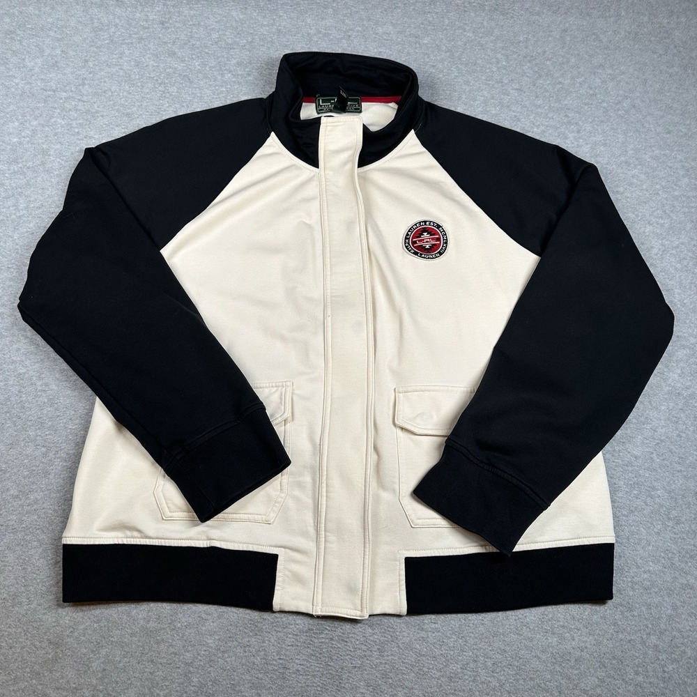 Vintage Lauren Ralph Lauren Active Full Zip Jacket Women's XL Two-Tone NOTE